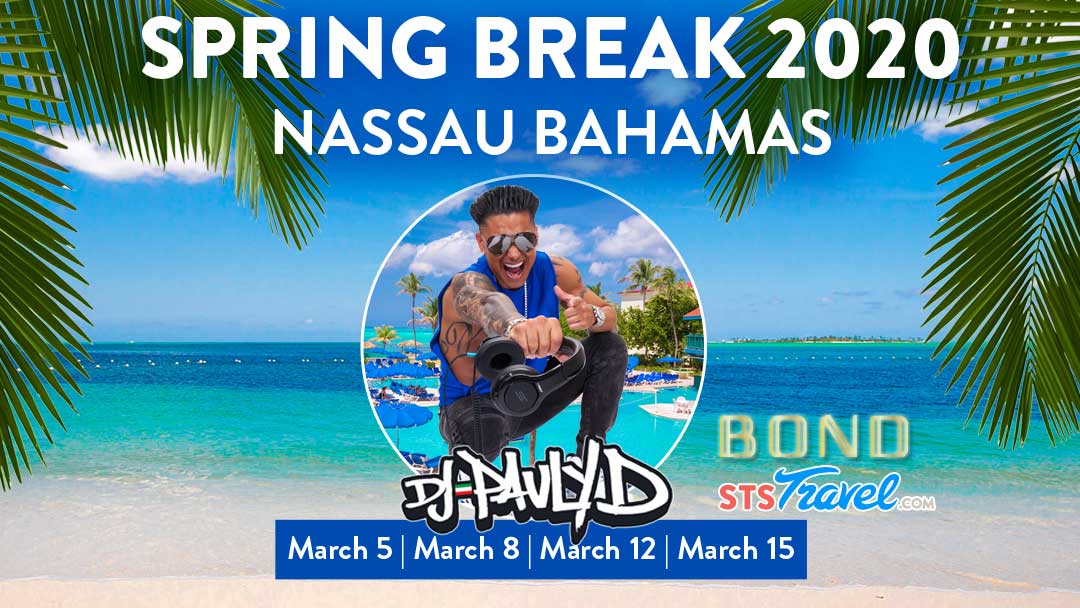 DJ Pauly D Added to Nassau Bahamas Spring Break 2020 Line Up